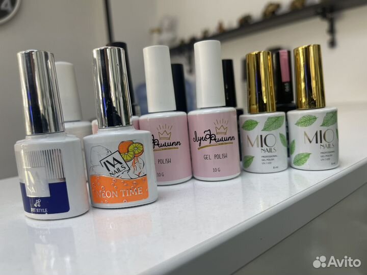 Гель лаки для маникюра набор