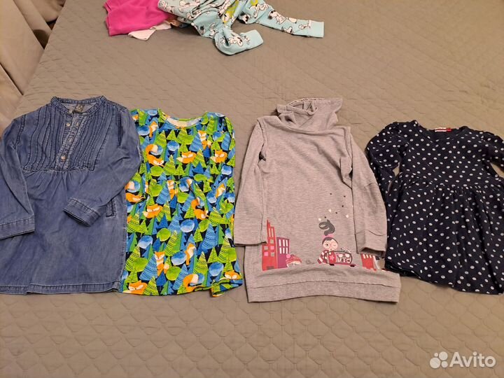 Пакет вещей на девочку 98 104