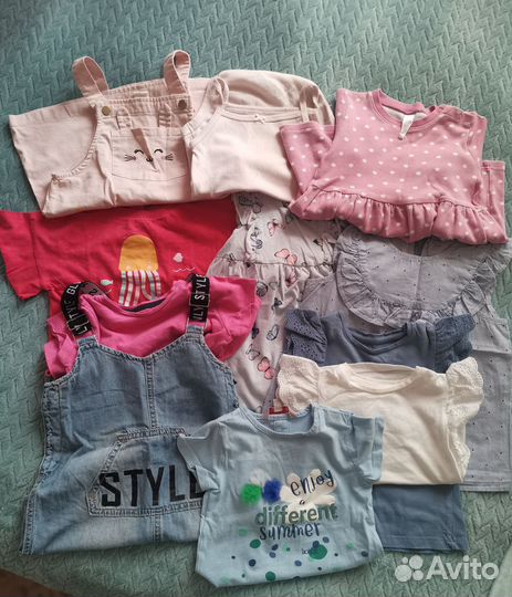 Вещи для девочки пакетом