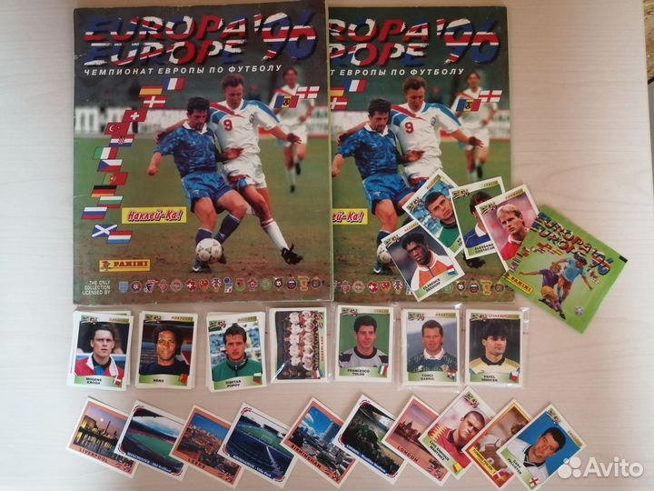 Наклейки Альбом Евро 96