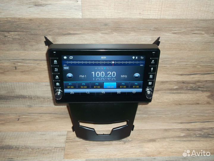 Магнитола SsangYong Action 2013+ Android крутилки