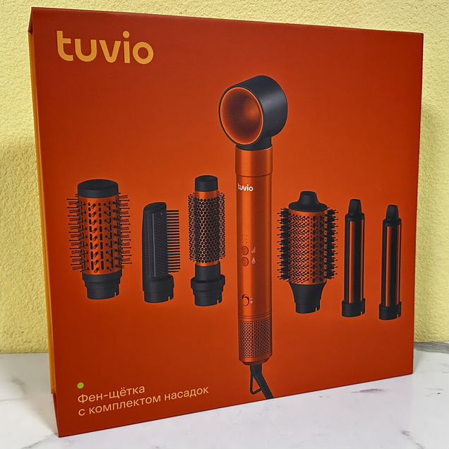 Фен-стайлер Tuvio HBI1414 с комплектом насадок