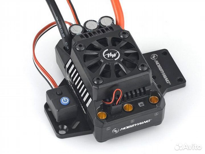 Бк регулятор Hobbywing ezrun MAX5 200A 3-8s