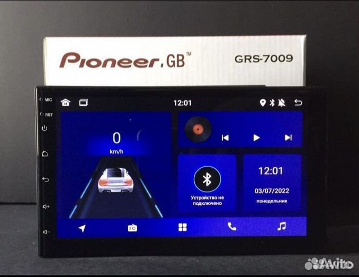 Магнитола 2din pioneer android