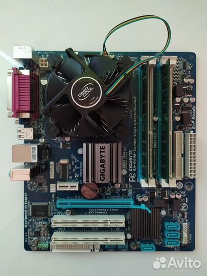 Intel Core 2 Duo E8500+gigabyte GA-G41M-Combo+4GB