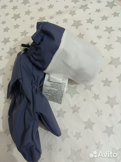 Варежки краги lassie новые размер 0