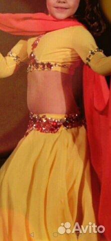 Костюм для восточных танцев 6-9 лет