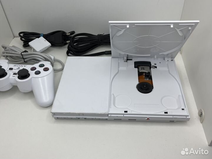 Playstation 2 slim best sale white