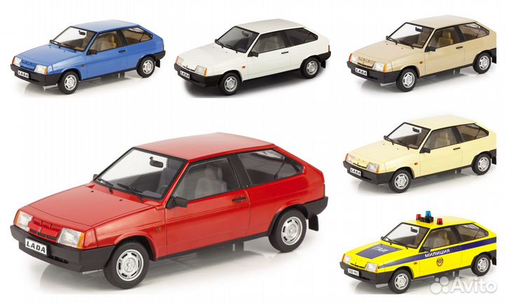 Ваз 2108 «Самара» М1:18 (Масштабная модель)