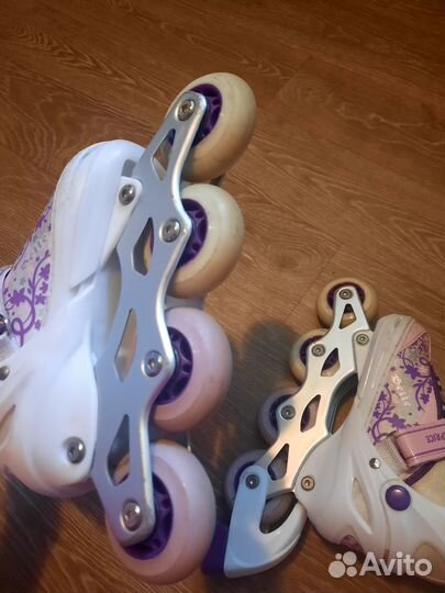Роликовые коньки детские раздвижные