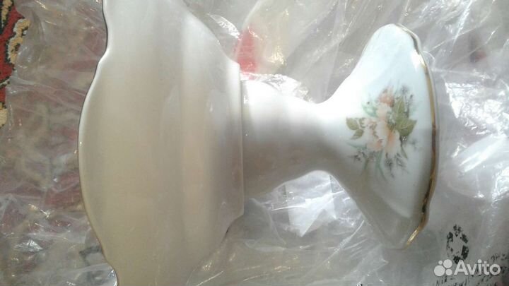 Ваза.салатница Германия,хрусталь. Ваза чсср