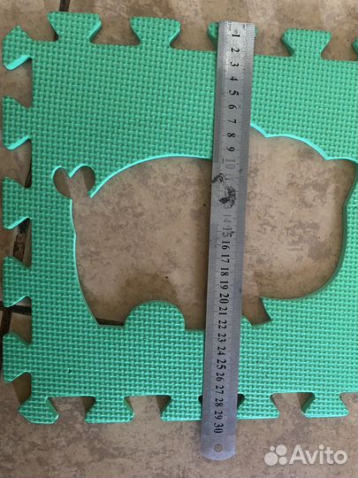 Мягкий коврик-пазл