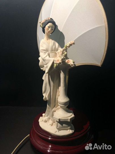 Лампа настольная винтаж италия