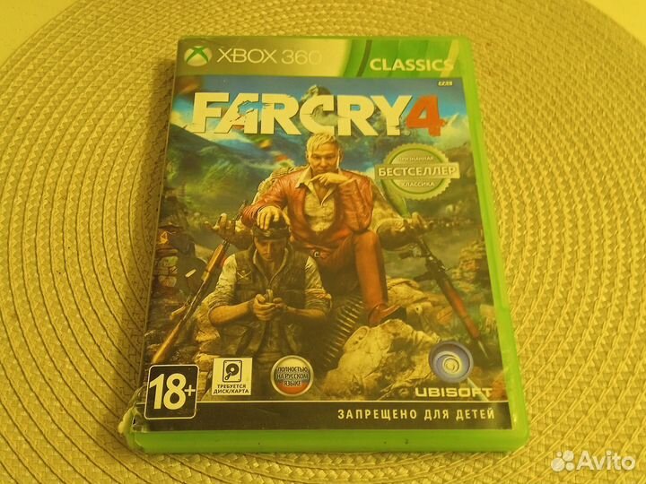 Игры на xbox 360 лицензия farcry4