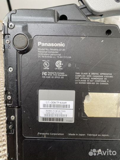 Panasonic toughbook CF 30