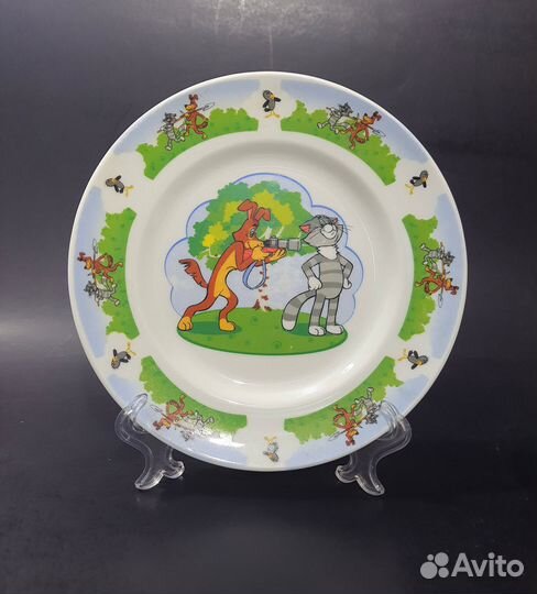 Тарелки фарфоровые детские винтаж СССР