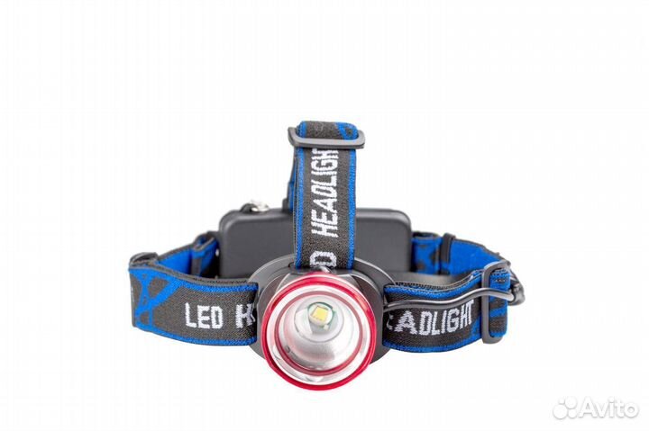 Налобный фонарь PRO-GH08 корпус красный, 1000Lm