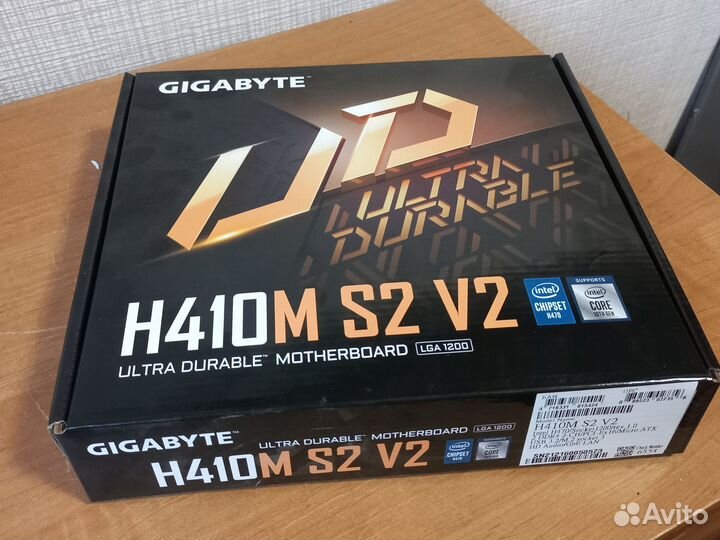 Материнская плата GA H410M S2 V2 Socket LGA1200