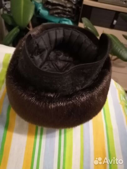 Меховая мужская кепка