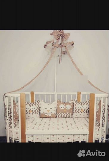 Детская кроватка трансформер 7 в 1