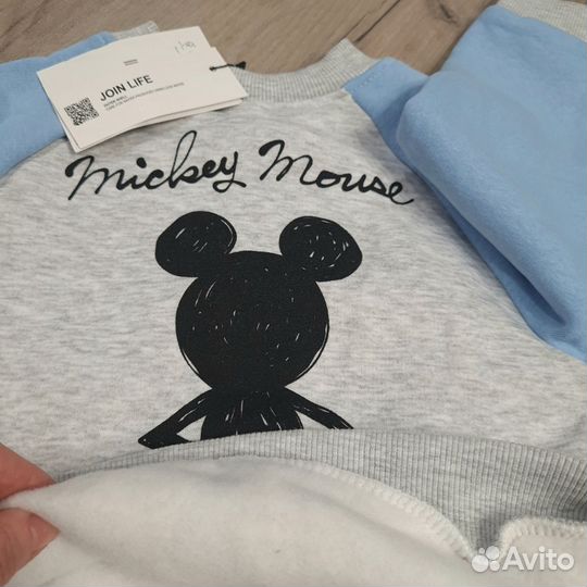 Костюм на флисе Zara Mickey 98, 110, 116 новые