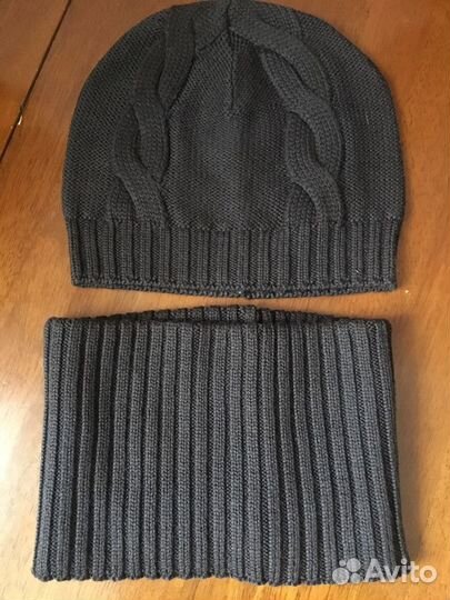 Max Mara MaxMara шапка снуд комплект оригинал