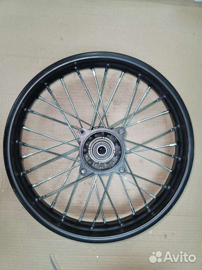 Обод колеса задний стальной на спицах 1.85 - 14