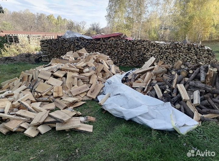 Дрова березовые колотые