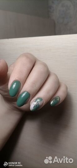 Маникюр гель лак