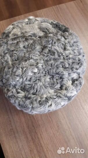 Шапка-ушанка из каракуля