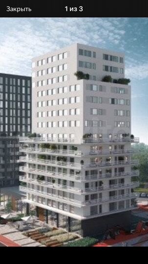 2-к. квартира, 59,4 м², 7/15 эт.