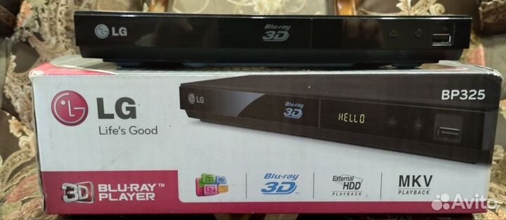 Blu-ray плеер LG DVD 3D