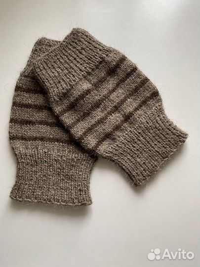 Лечебные наколенники из овечьей шерсти