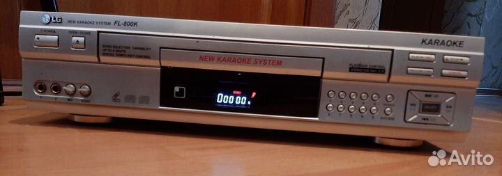 Проигрыватель сд и двд дисков с караоке LG