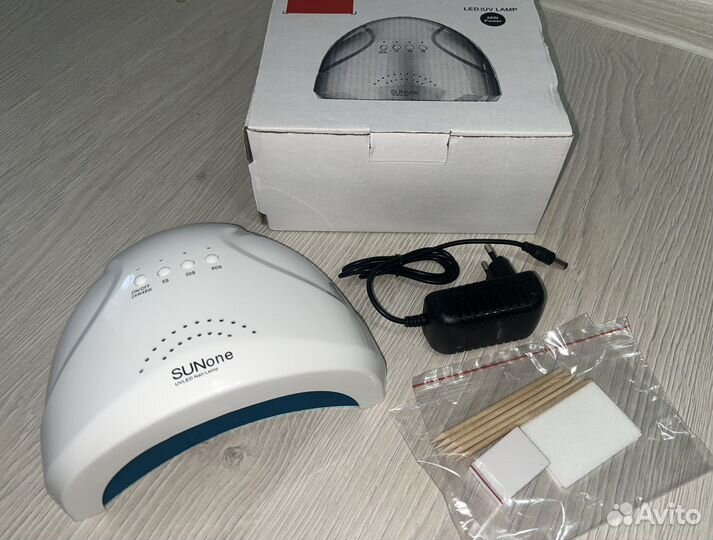 Led лампа для ногтей новая в упаковке