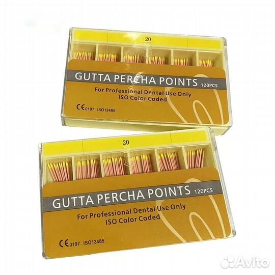 Штифты Гуттаперчи 20