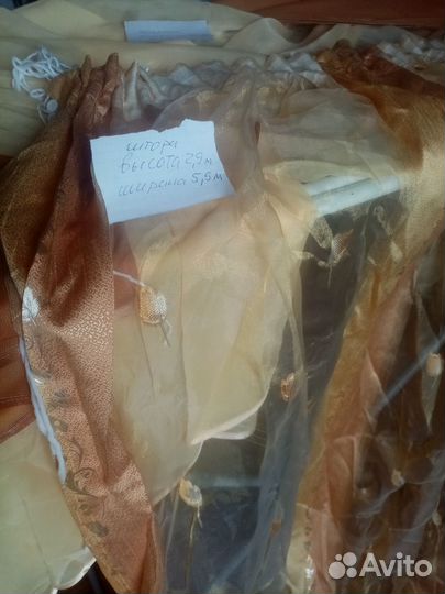 Тюль, готовые шторы