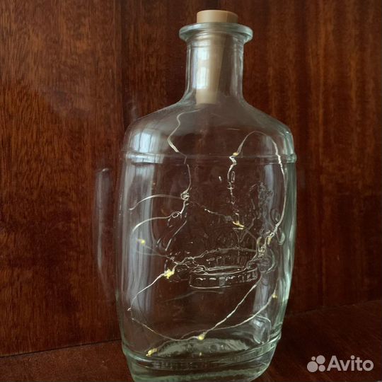 Светильник светодиодный в бутылке