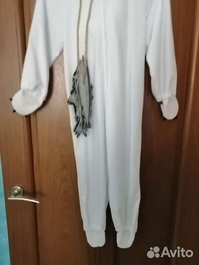 Костюм белого медведя р-р 122-128