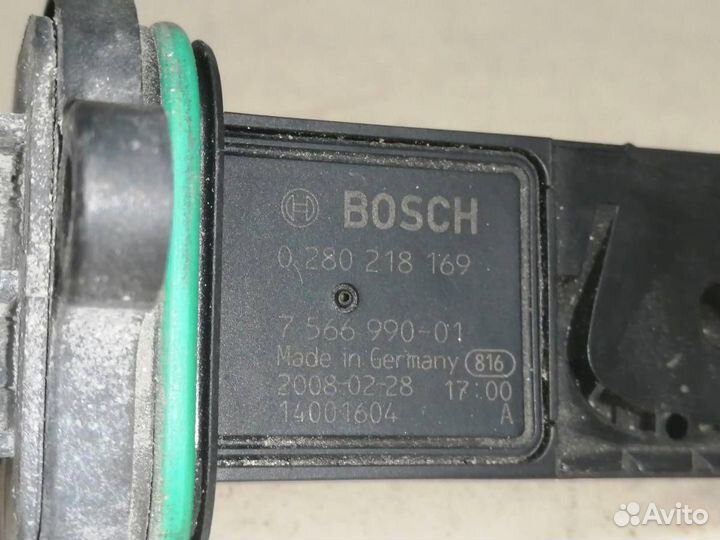 Датчик расхода воздуха массметр, дмрв BMW 7-Series