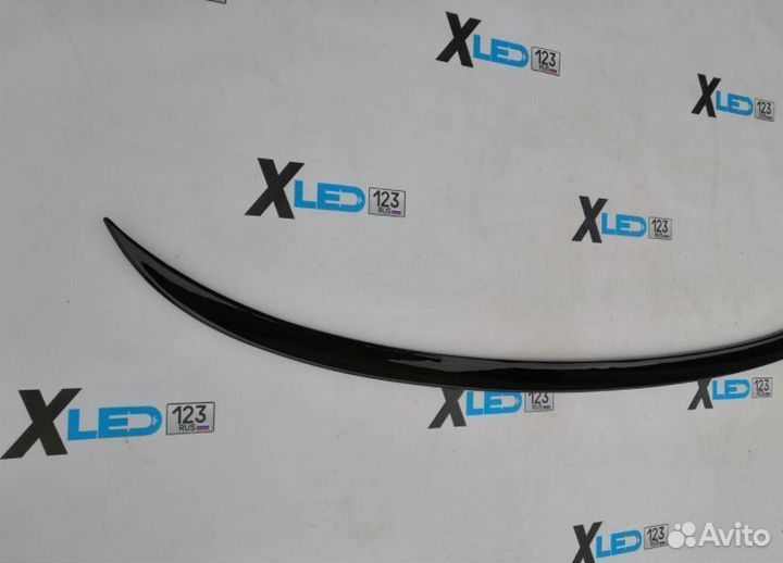 Спойлер BMW 3 E90 M3 чёрный глянец