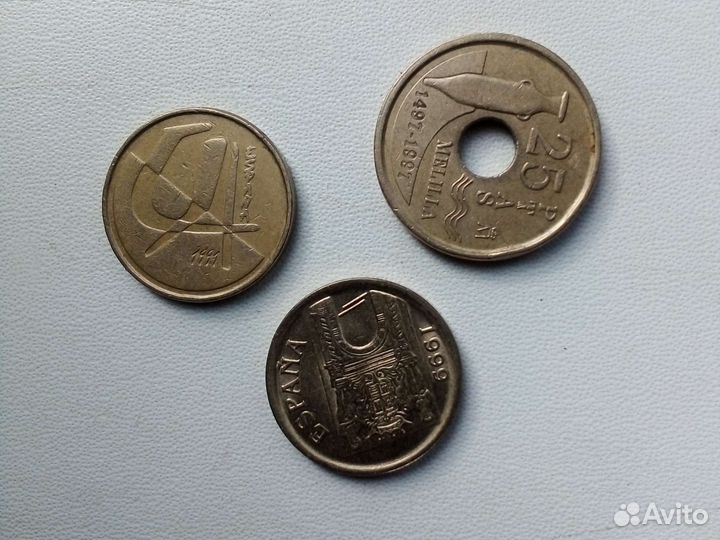 Монеты Испании