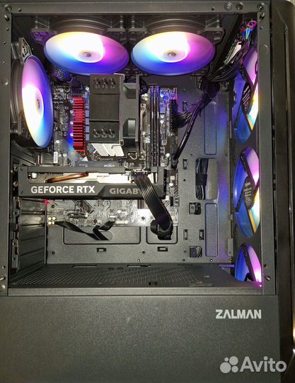 Новый игровой компьютер i5-12400f / RTX-4060