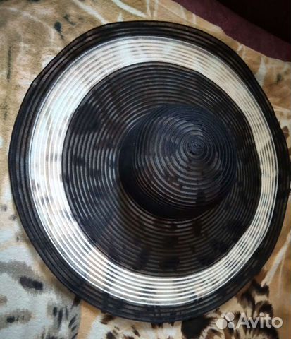 Шляпа женская соломенная, материал