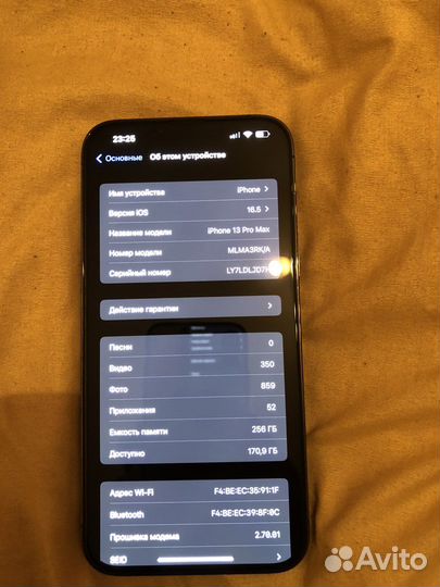 iPhone 13 pro max 256gb