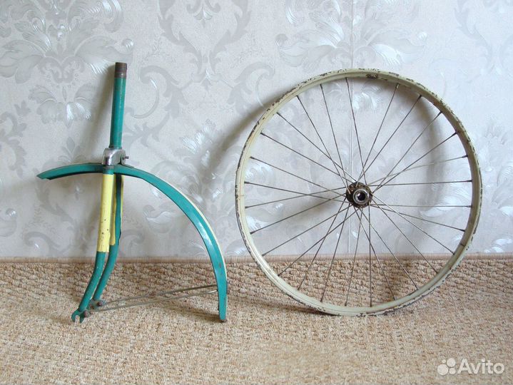 Рама, колесо, седло, тормоза