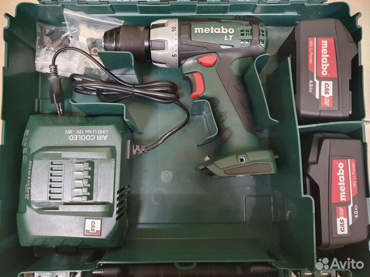 Metabo BS 18 LT 602102500 +зарядка+2 аккума+кейс