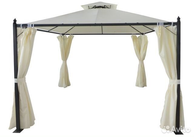 Шатер садовый со стенками 300x300 см
