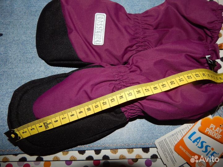 Новая Didriksons 56 шапка, Краги Lassie р.6