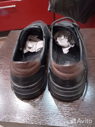 Ботинки кожаные мужские